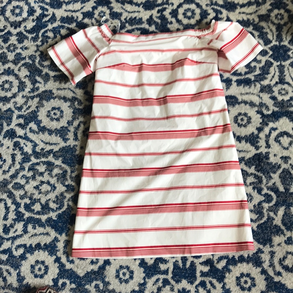 Club Monaco white and red dress
